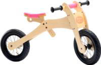 Wooden 4-in-1 Trybike - Pink Trim stage 3