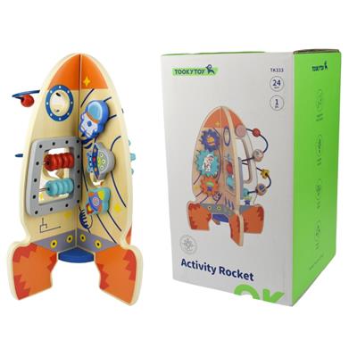 Wooden Activity Rocket