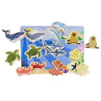 Wooden Chunky Puzzle - Sea Animal