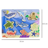 Wooden Chunky Puzzle - Sea Animal