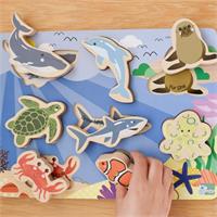 Wooden Chunky Puzzle - Sea Animal