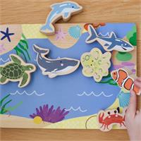 Wooden Chunky Puzzle - Sea Animal