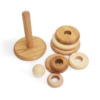 Wooden Story Natural Round Stacker