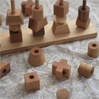 Wooden Story Natural Stacking Toy