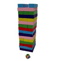 Coloured Tumble Tower