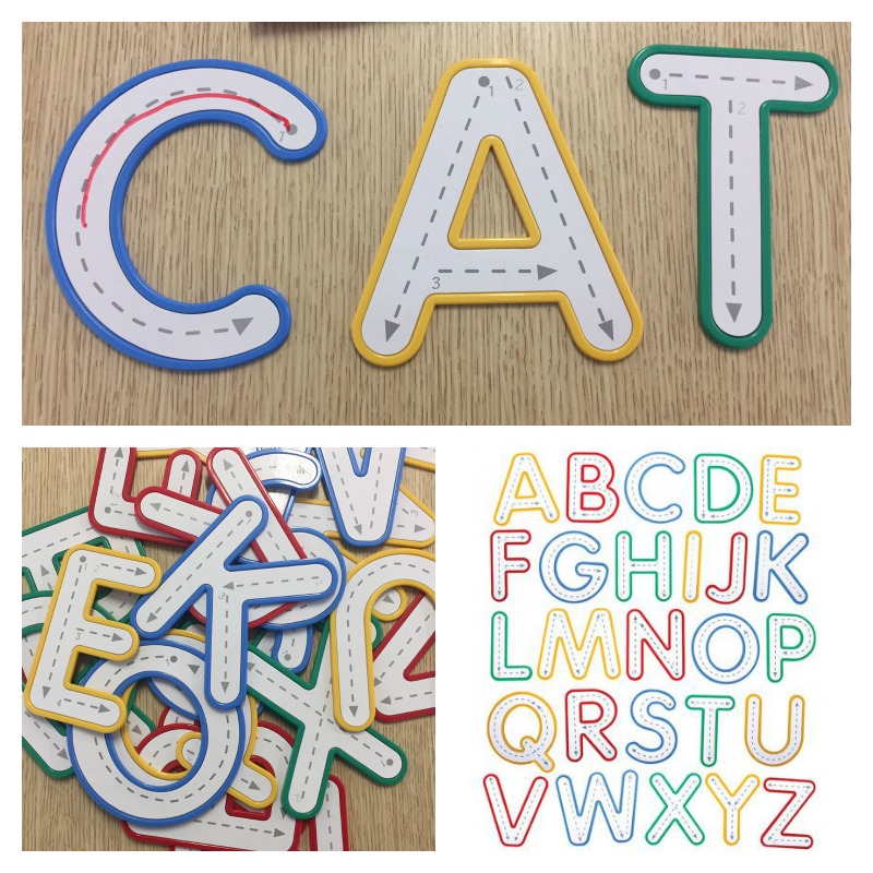 Write and Wipe Uppercase Letters| Educational Toys