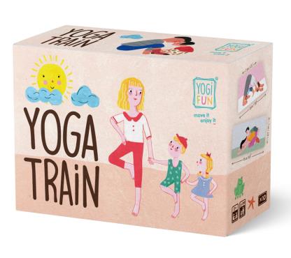 Yogi Fun Yoga Train Puzzle