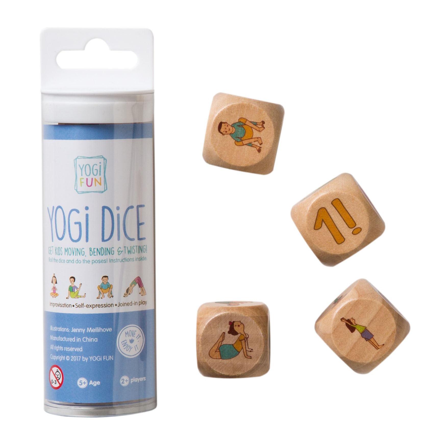 Yogi FUN Yoga Yogi Dice Game